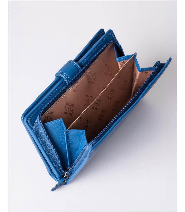 Medium Leather Tab Purse