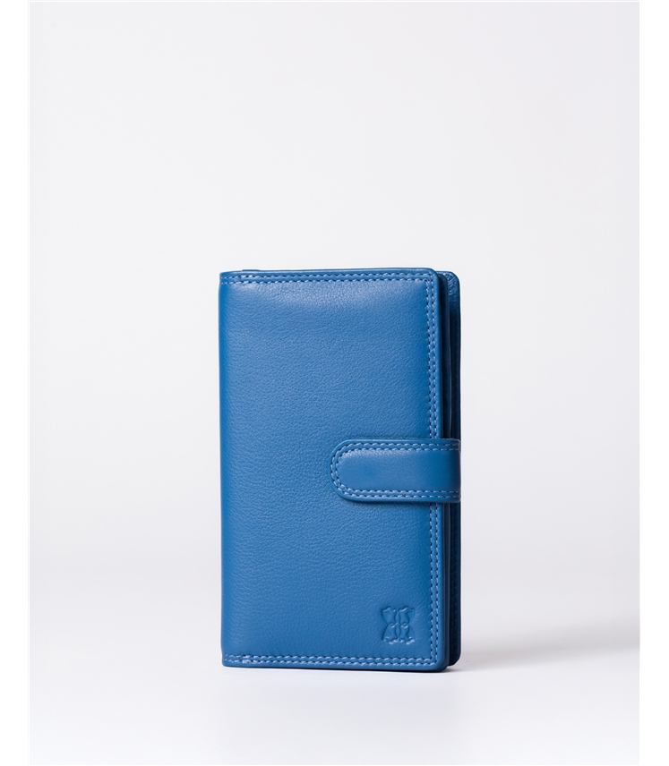 Medium Leather Tab Purse