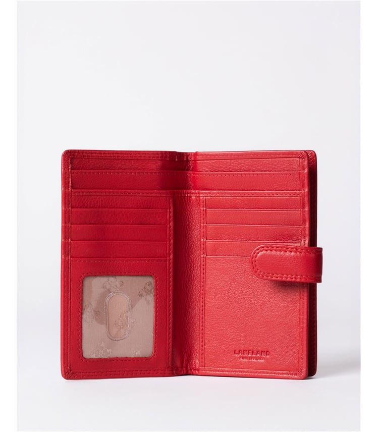 Medium Leather Tab Purse