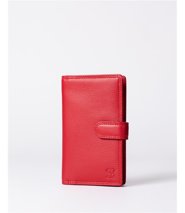 Medium Leather Tab Purse