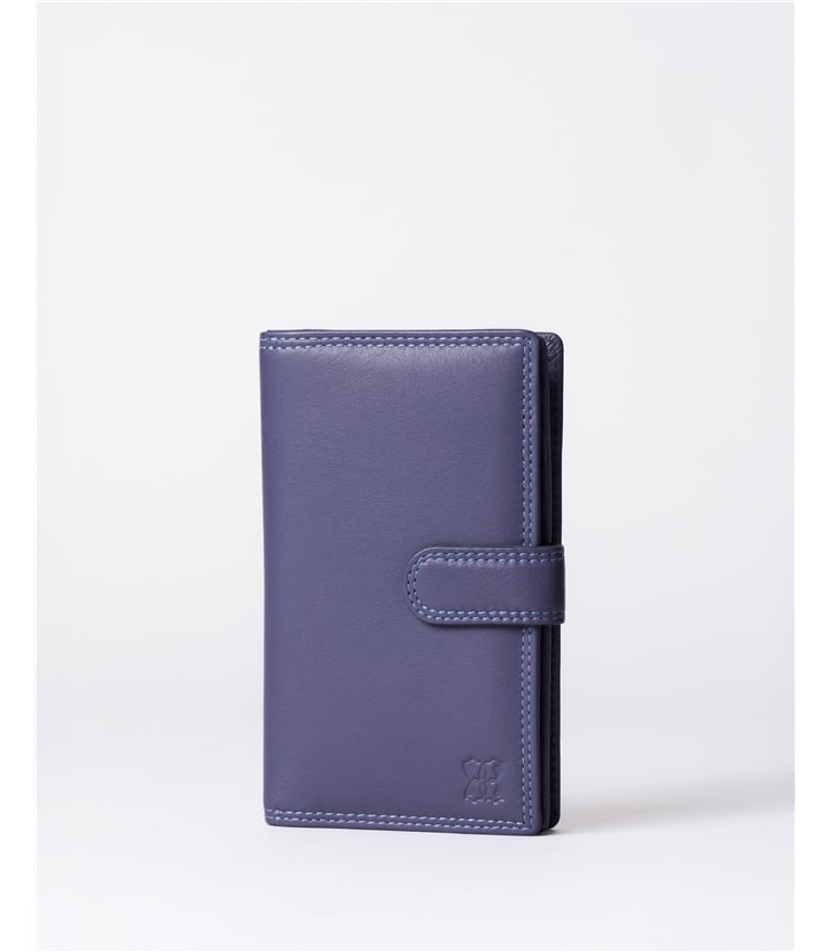 Medium Leather Tab Purse