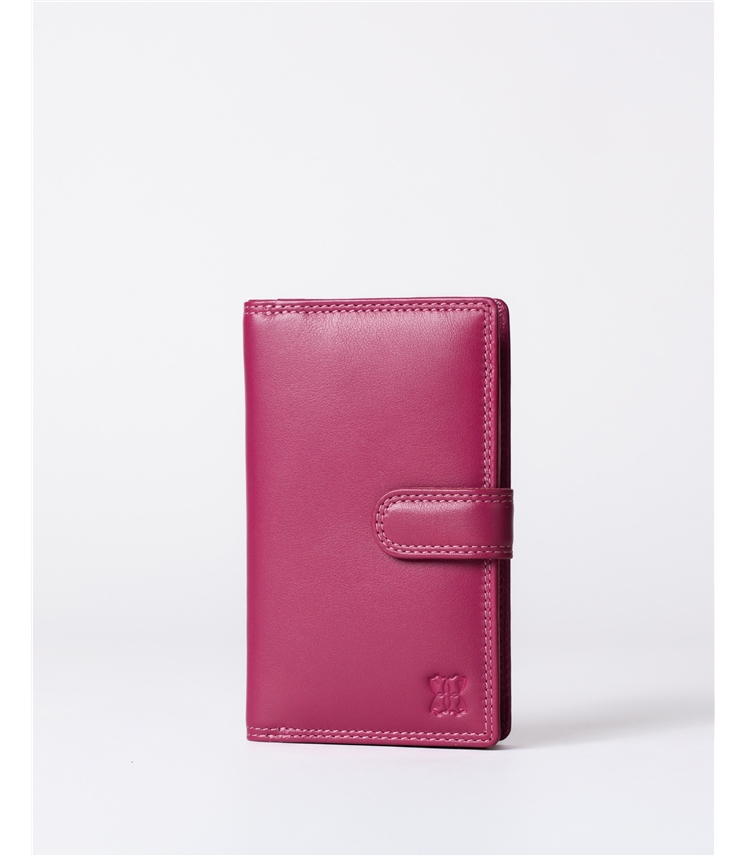 Medium Leather Tab Purse