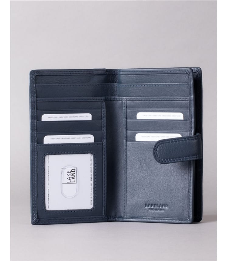 Medium Leather Tab Purse