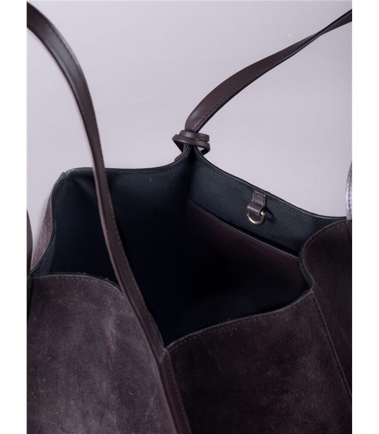 Mirehouse Suede Tote Bag