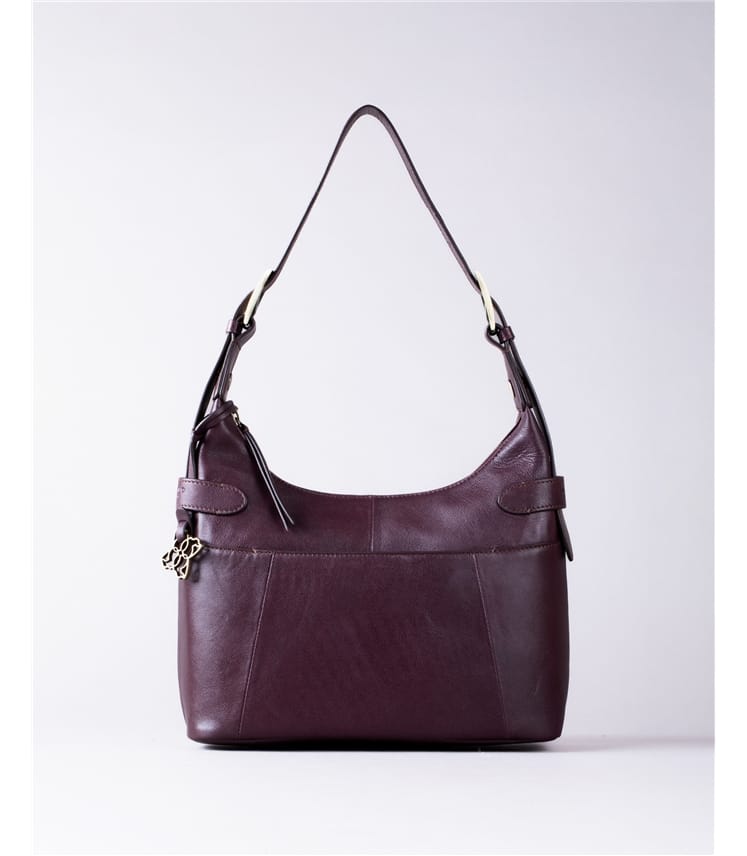 Newby Leather Hobo Shoulder Bag