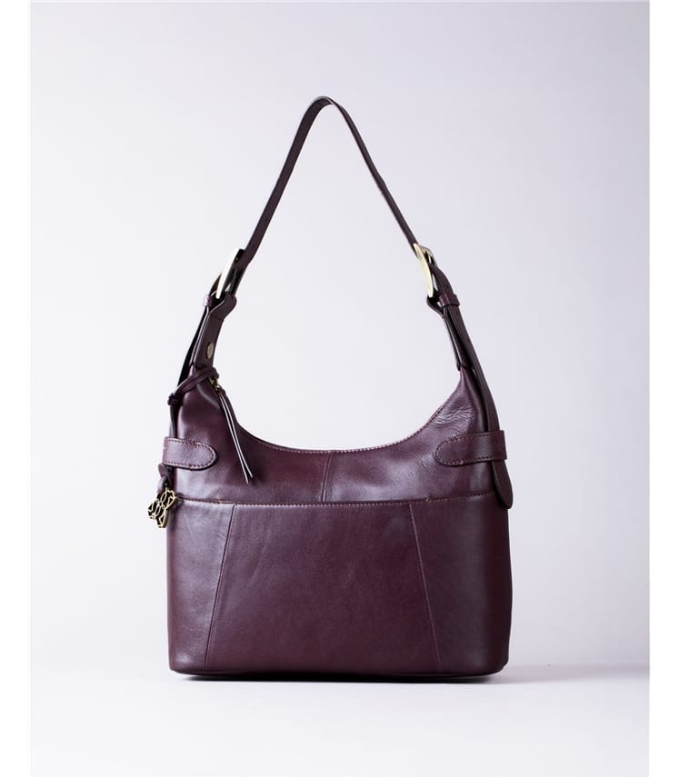 Newby Leather Hobo Shoulder Bag