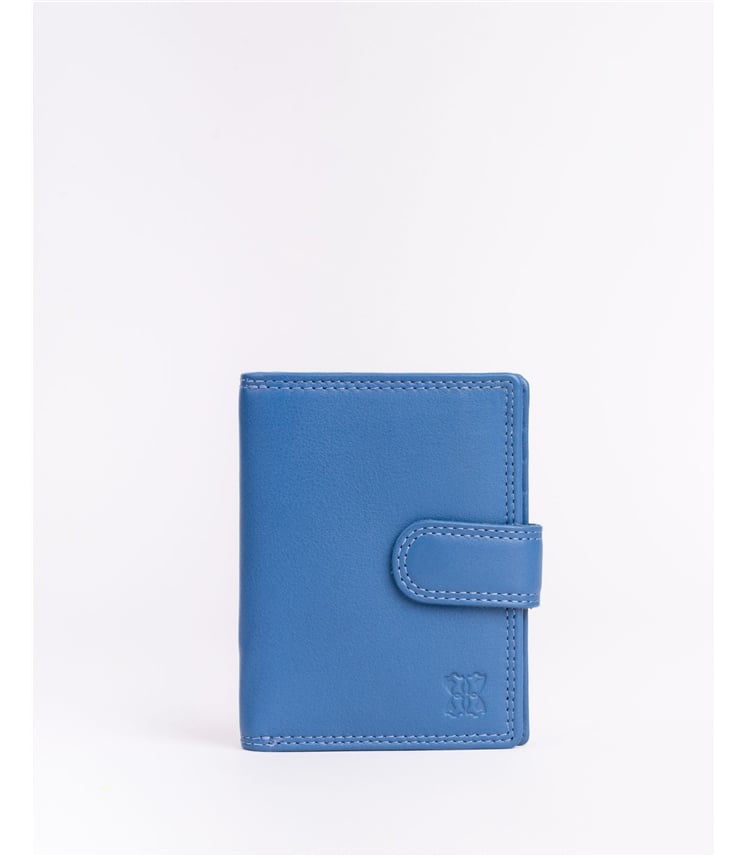 Small Leather Tab Purse