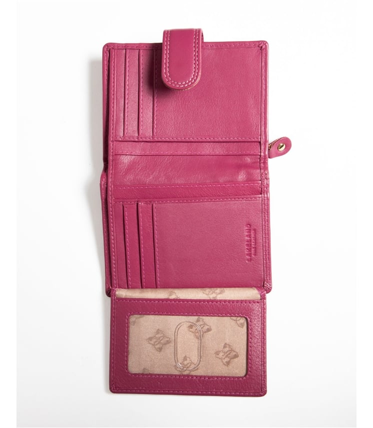 Small Leather Tab Purse