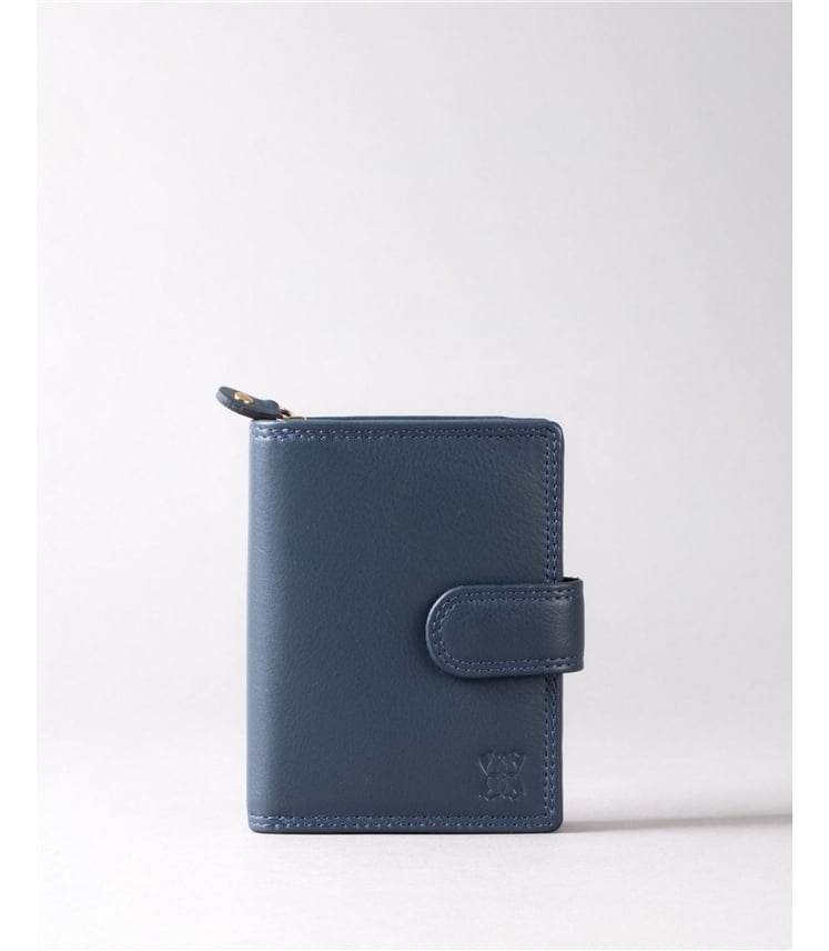 Small Leather Tab Purse