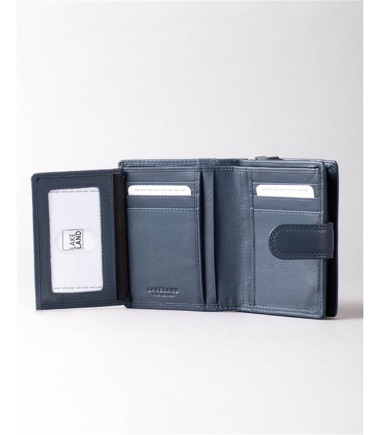 Small Leather Tab Purse