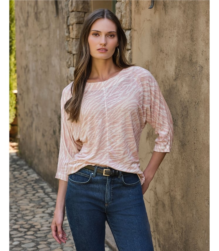 Linen 3/4 Sleeve
