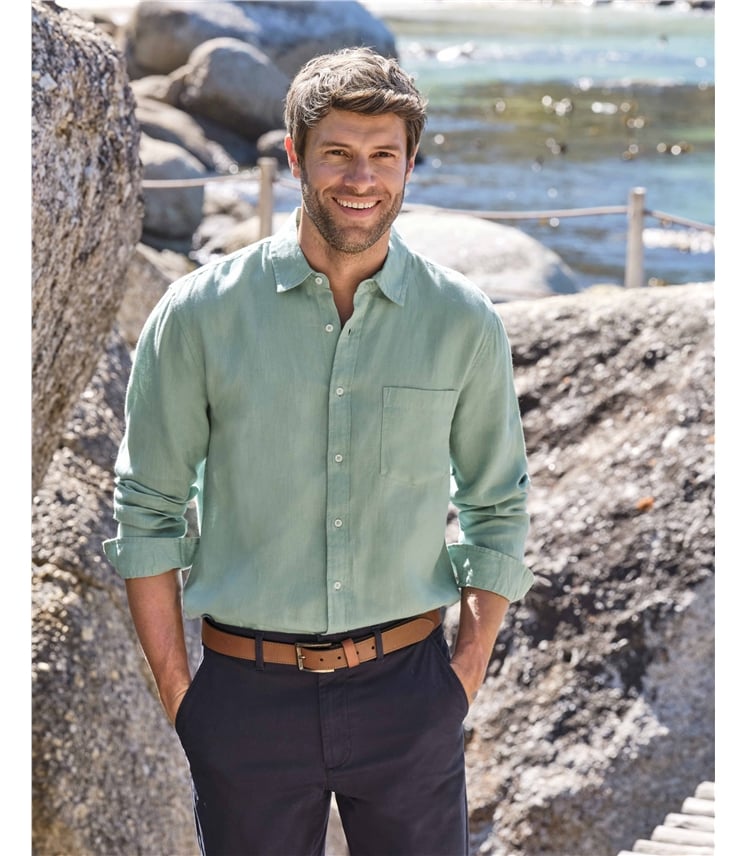 Classic Style Linen Shirt