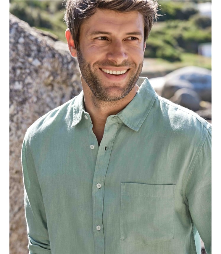 Classic Style Linen Shirt