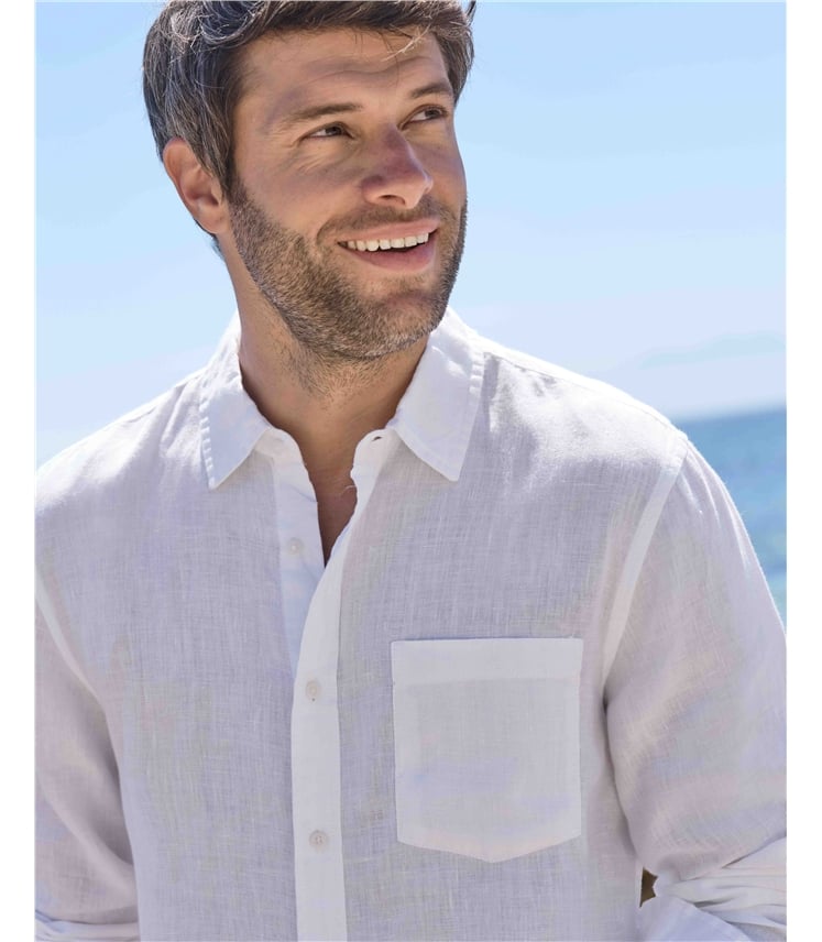 Classic Style Linen Shirt