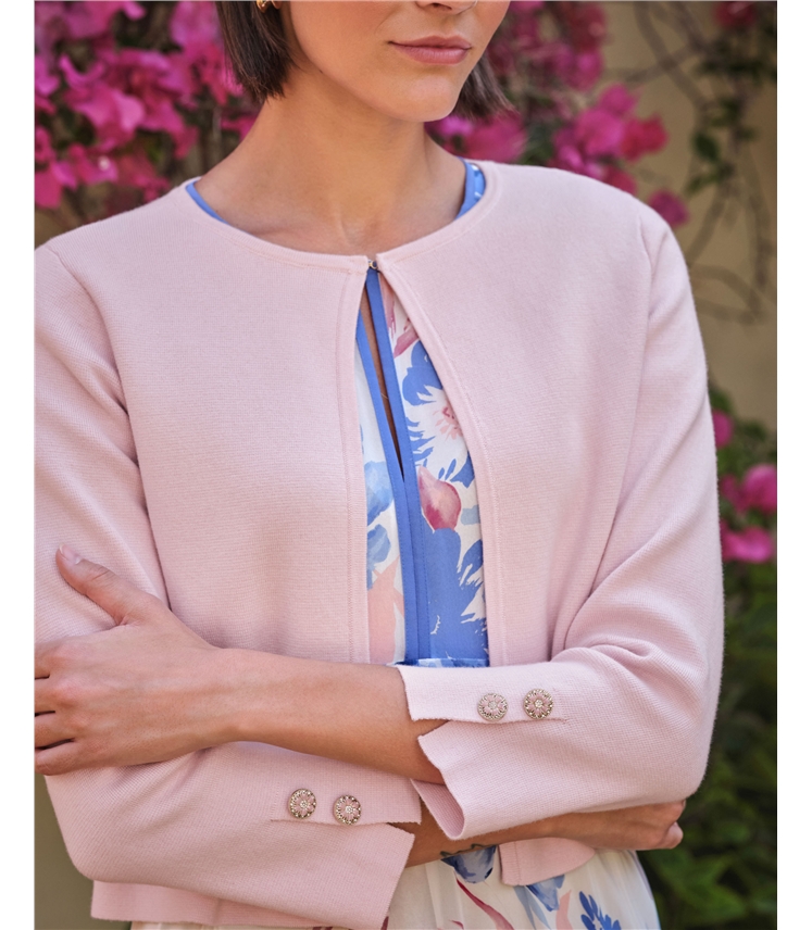 Cotton Blend Milano Jacket