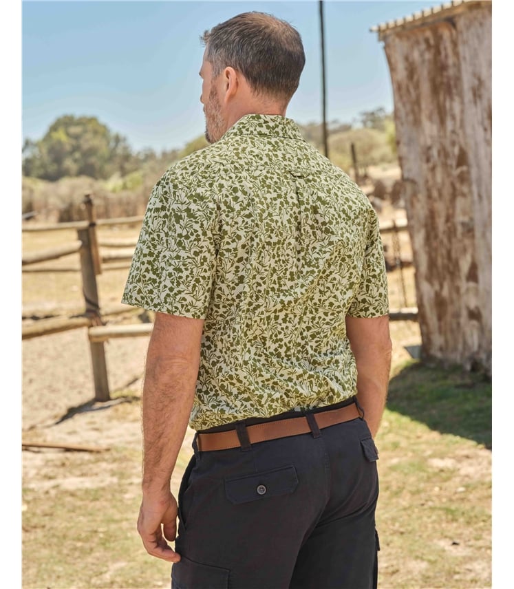 Short Sleeve Cotton Shirt