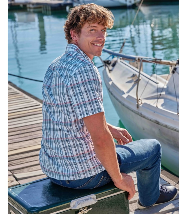 Short Sleeve Cotton Shirt