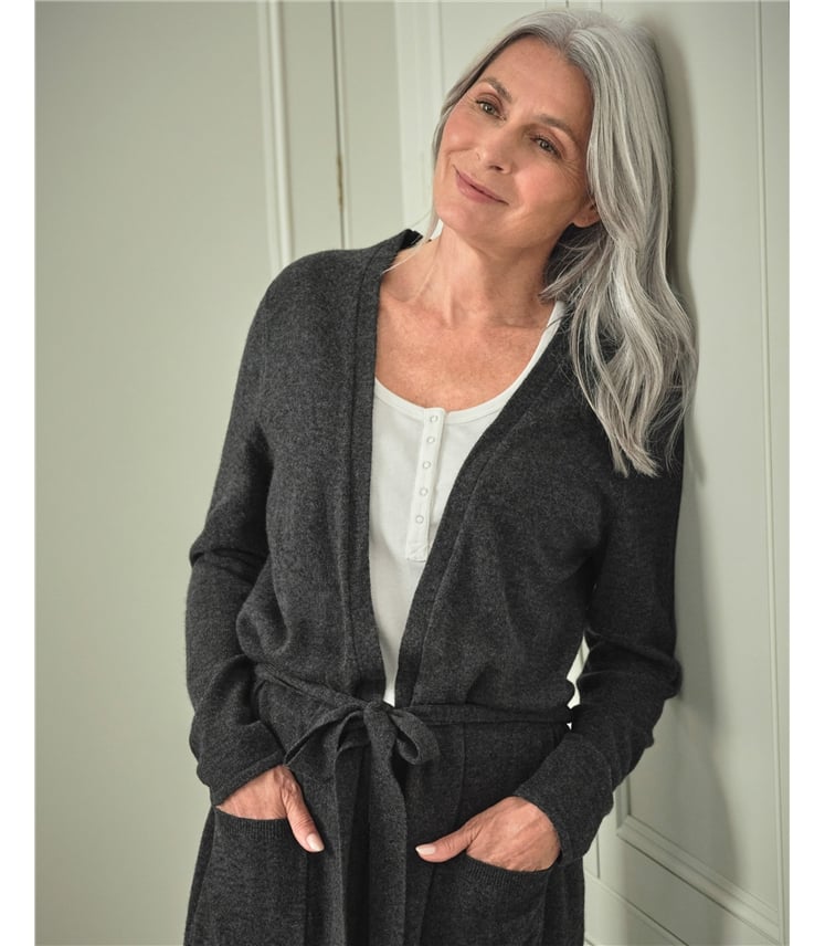 Cashmere & Merino Luxe Dressing Gown