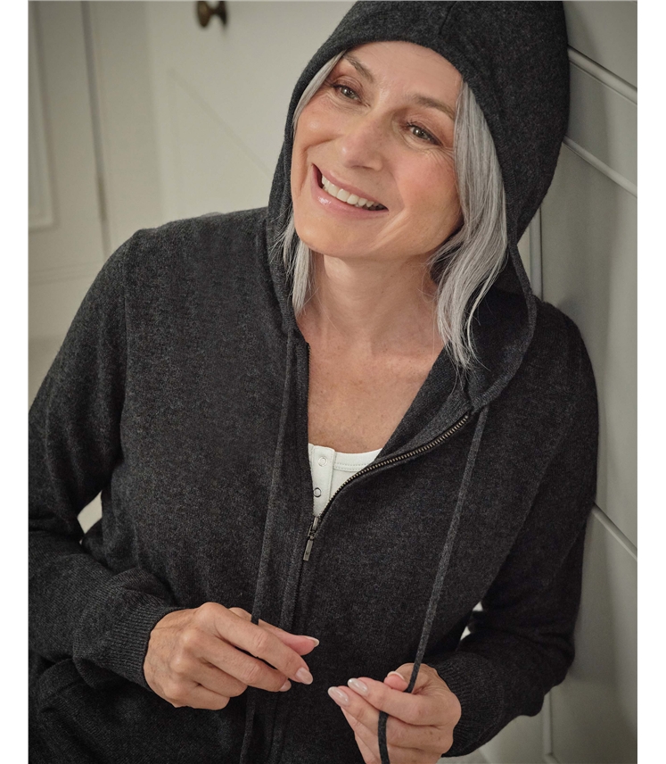 Cashmere And Merino Luxe Lounge Hoodie