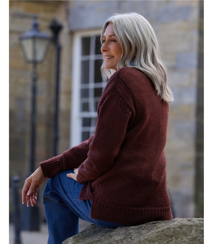 100% Pure Wool Guernsey Jumper