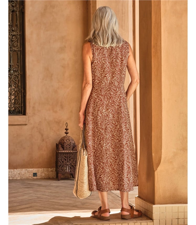 Womens Pocket Pinafore Dress