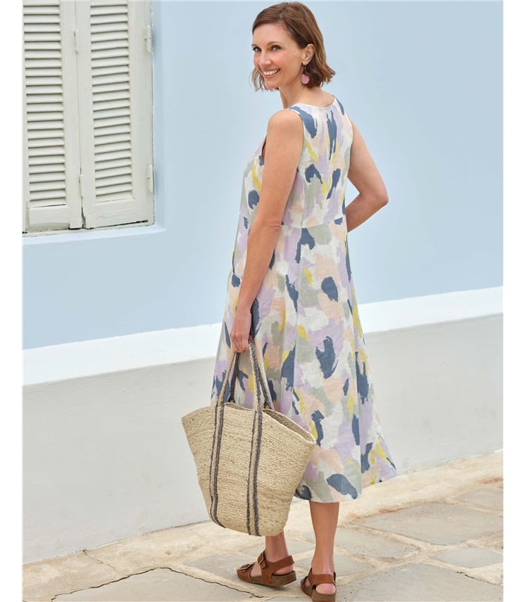 Womens Pocket Pinafore Dress