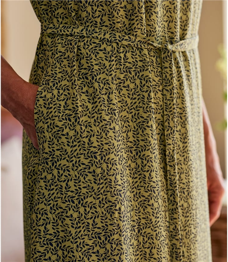Womens Tile Print Dress