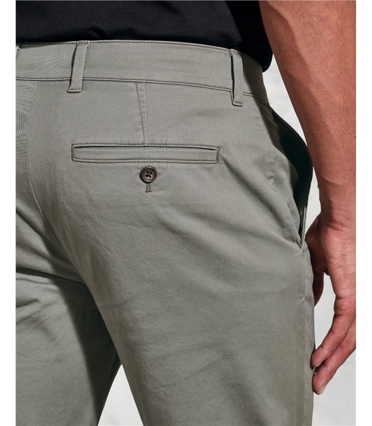 Leo Cotton Stretch Chino