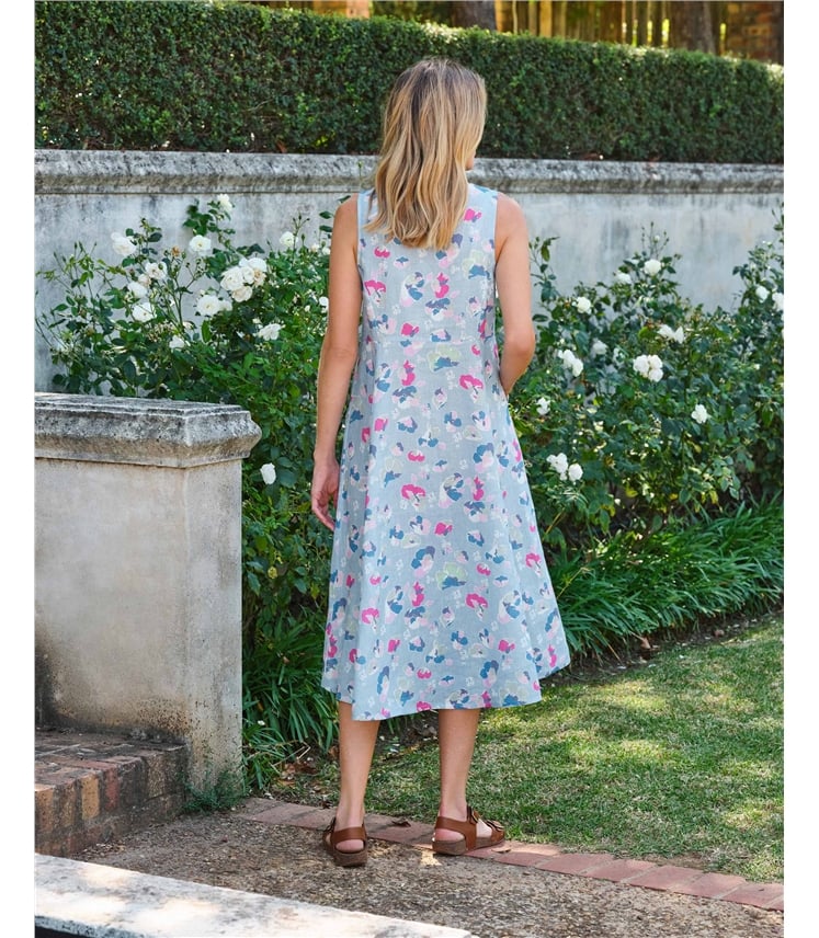 Womens Pocket Pinafore Dress