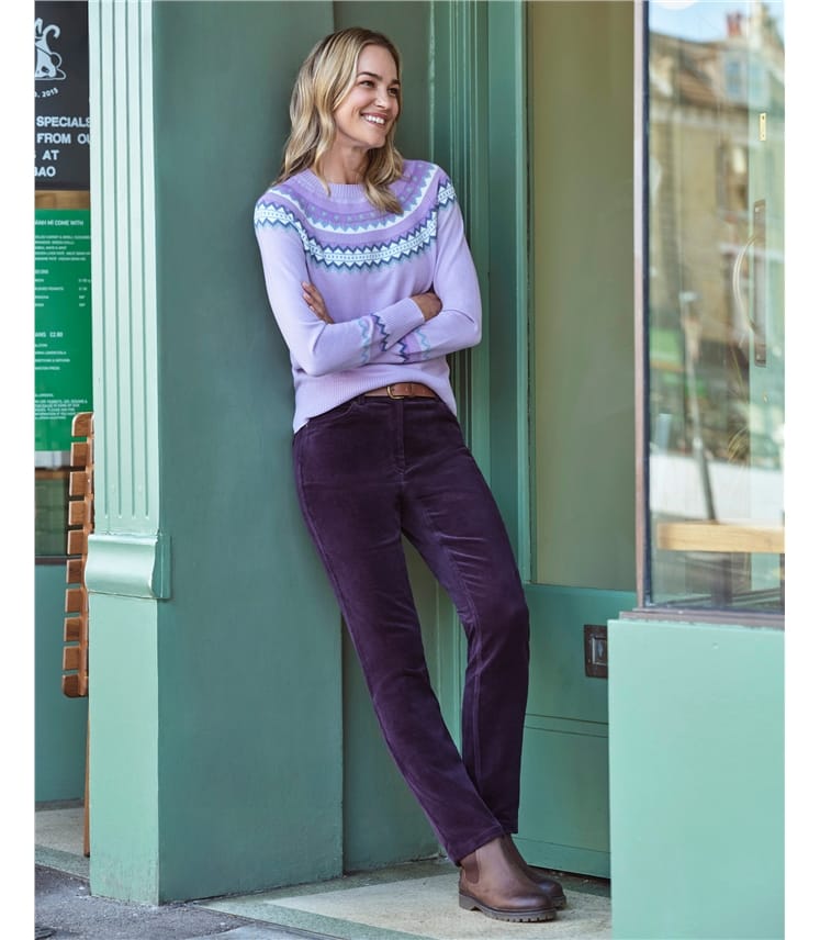 Organic Cotton Cord Jeans
