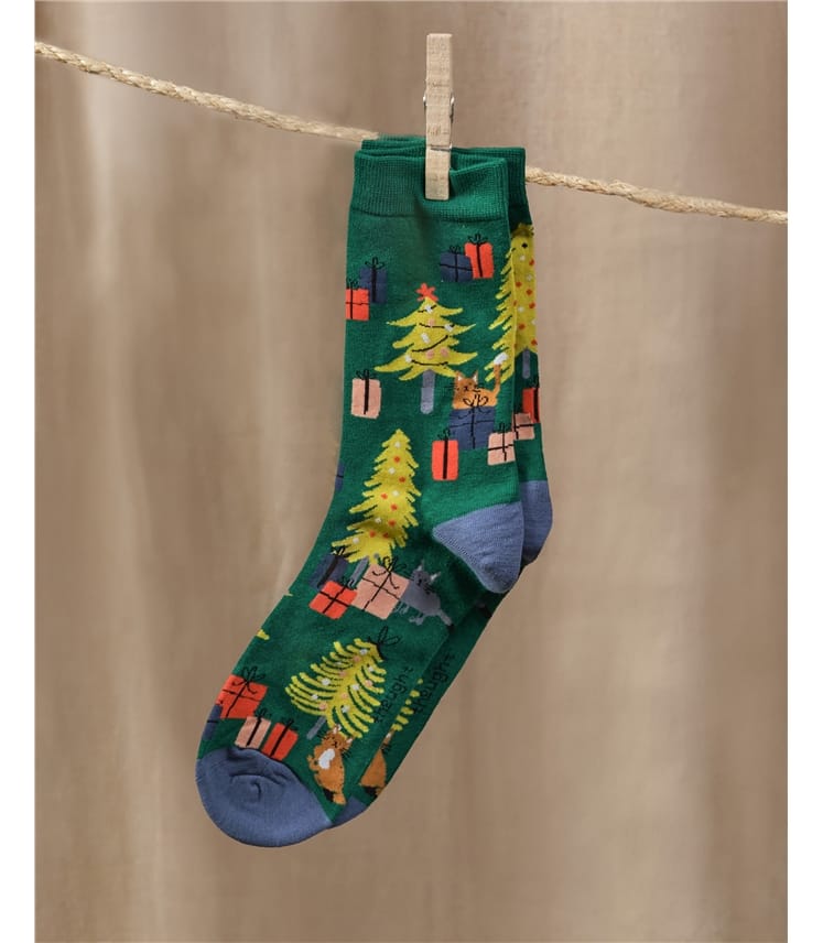 Socken aus Bio-Baumwolle, Weihnachtsgeschenke – Jemila