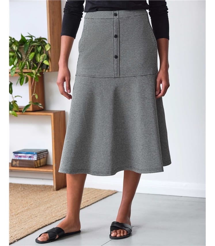 Jersey midi skirt uk best sale