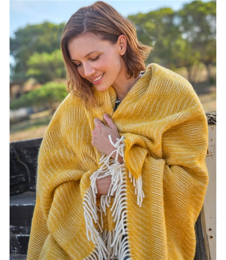 Pure Wool Twist Blanket