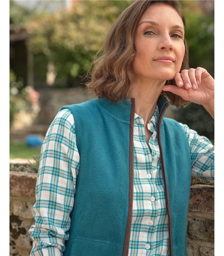 Gilet en molleton de coton grec