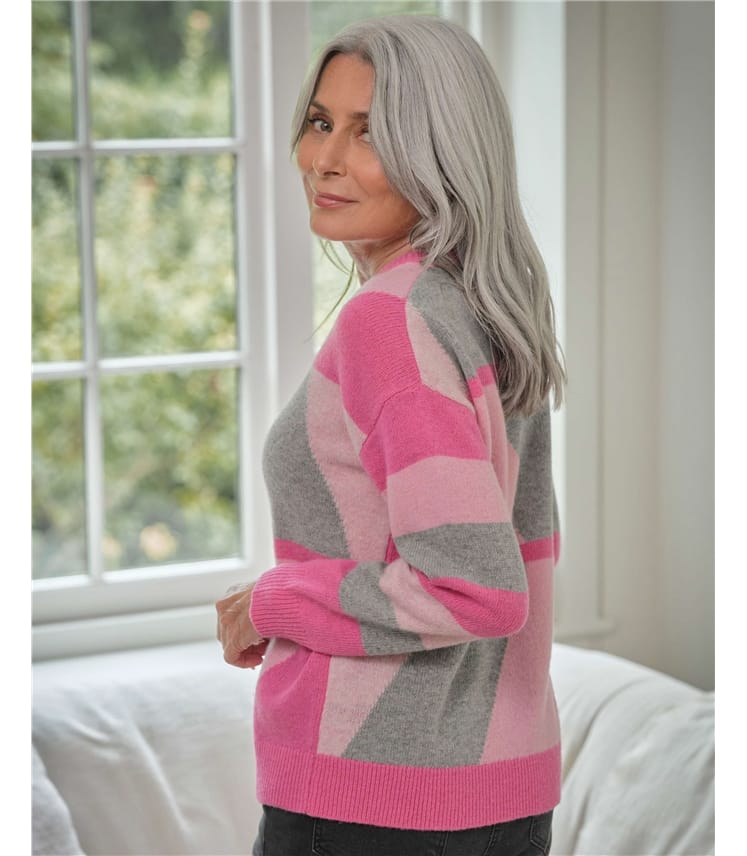 Large Geo Pattern Jumper