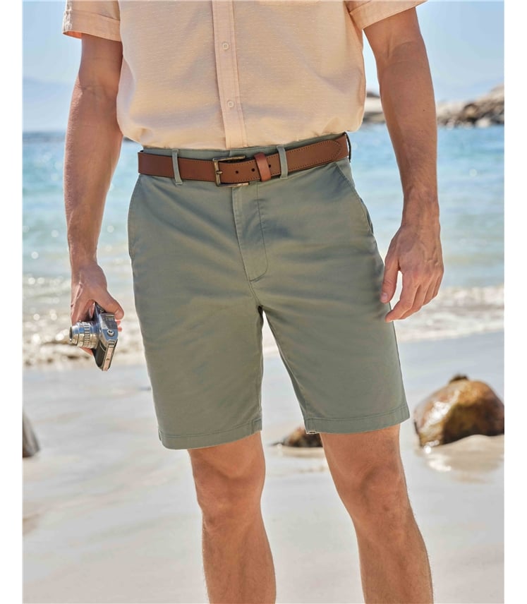 Cotton Stretch Chino Shorts