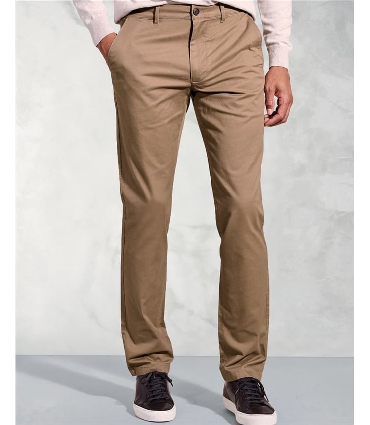 Leo Cotton Stretch Chino