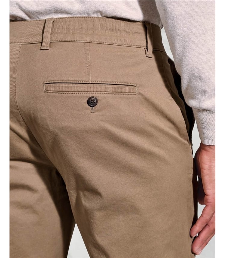 Leo Cotton Stretch Chino