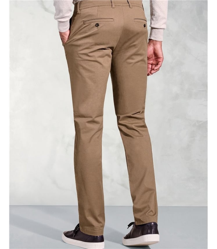 Leo Cotton Stretch Chino