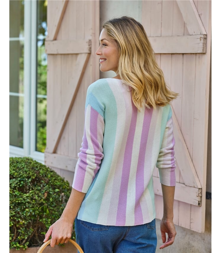 Vertical Stripe Jumper