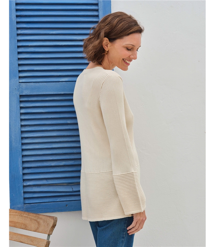 One Buttoned Relaxed Cardigan