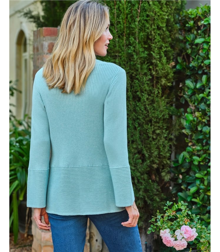 Strickjacke mit Knopfverschluss