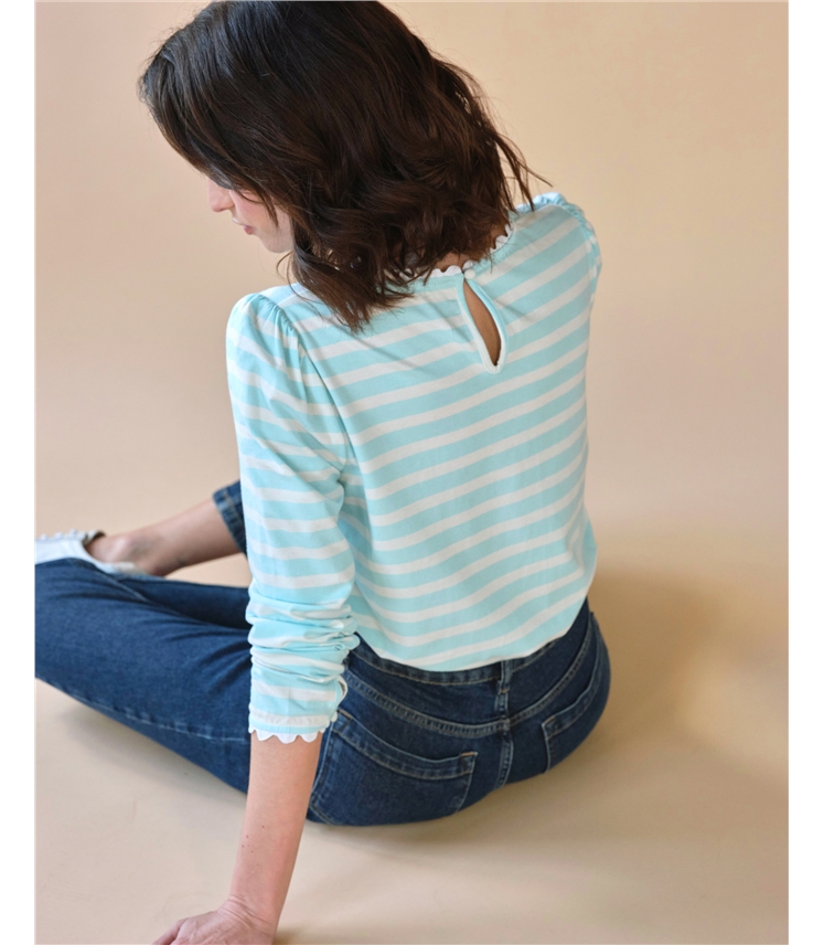 Ric Rac Trim Long Sleeve