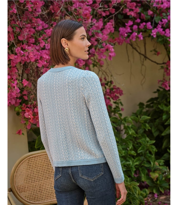 Cotton Tweedy Cardigan