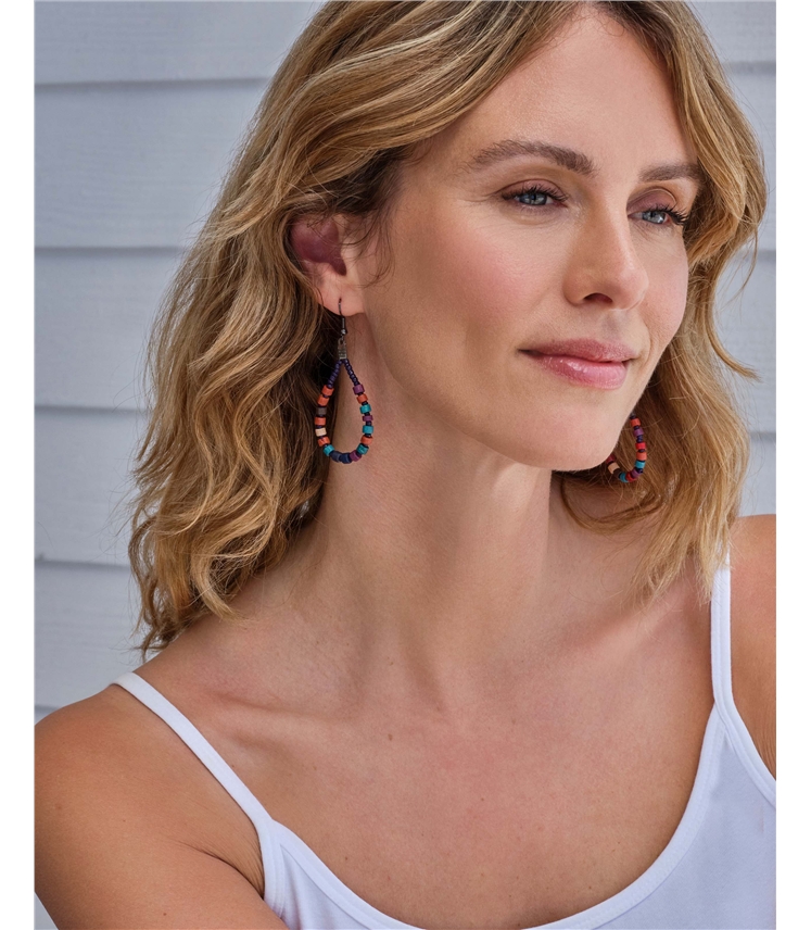 Drop Beaded Earring