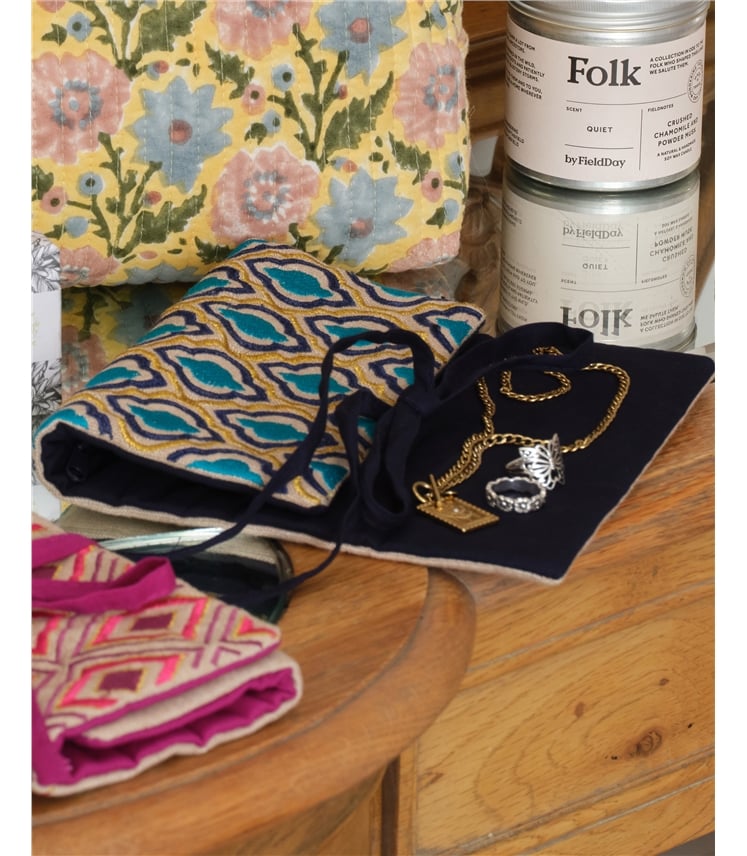 Travel Jewellery Roll