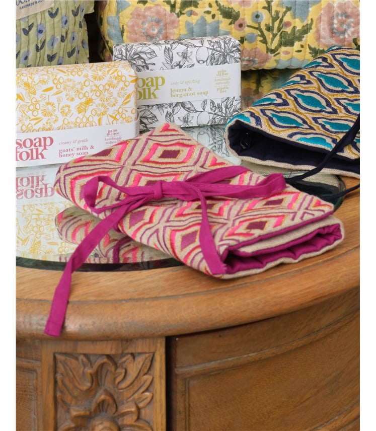 Travel Jewellery Roll