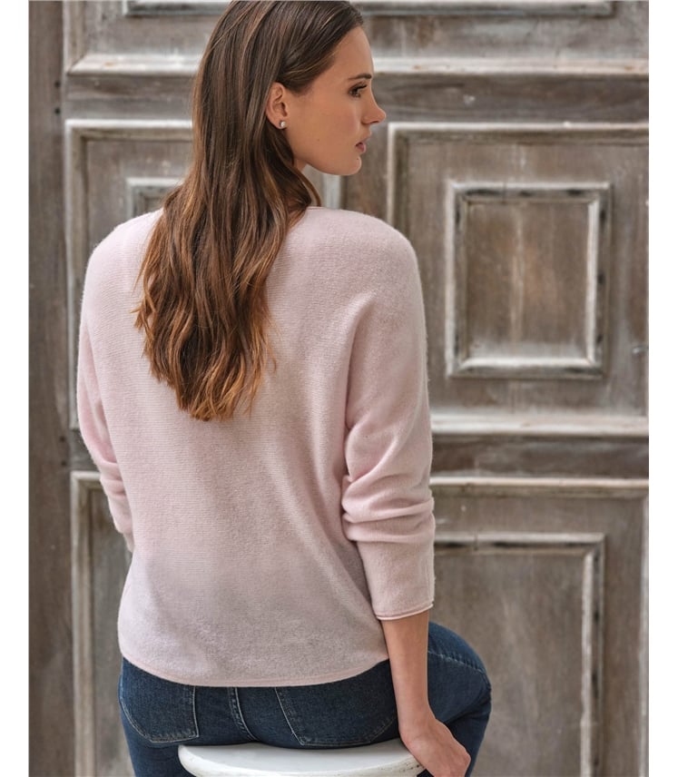 Gassato Cashmere 3/4 Sleeve Sweater