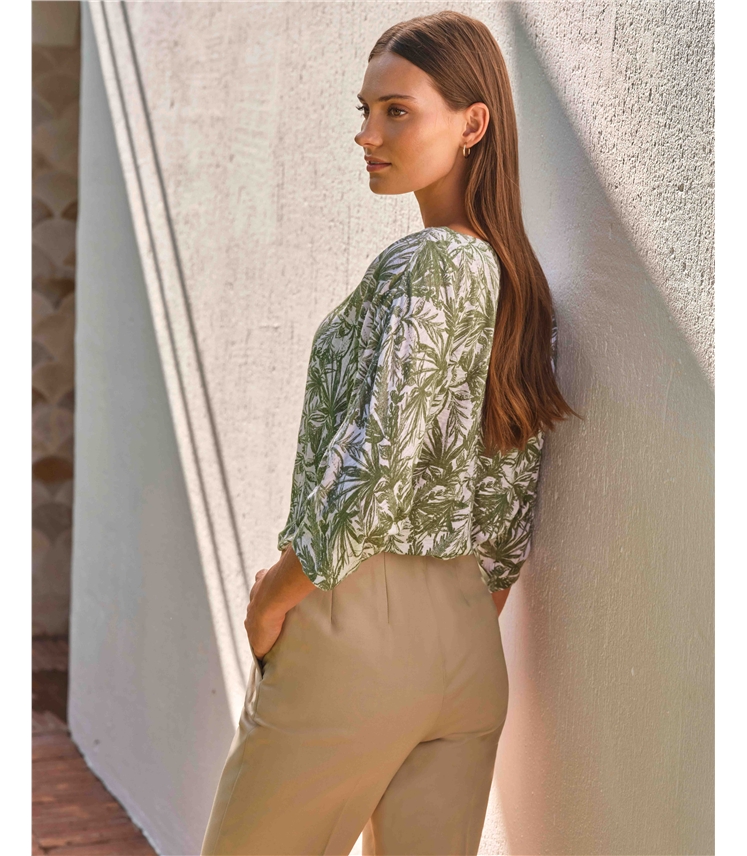 Linen 3/4 Sleeve