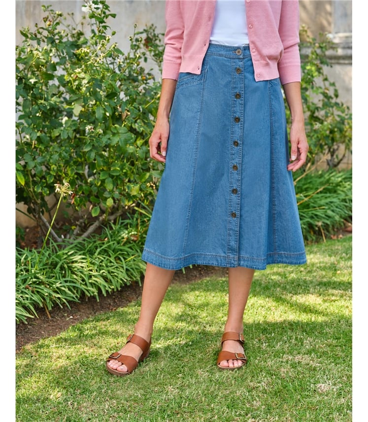 Chambray Skirt